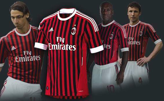 Kostum Baru AC Milan