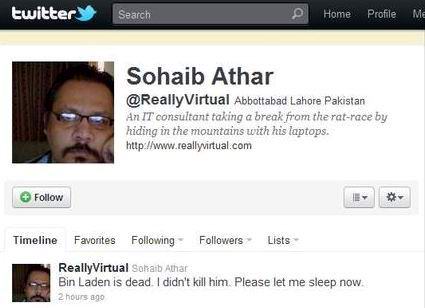 Inilah Twitter Pertama yang Laporkan Penyerbuan Osama Bin Laden